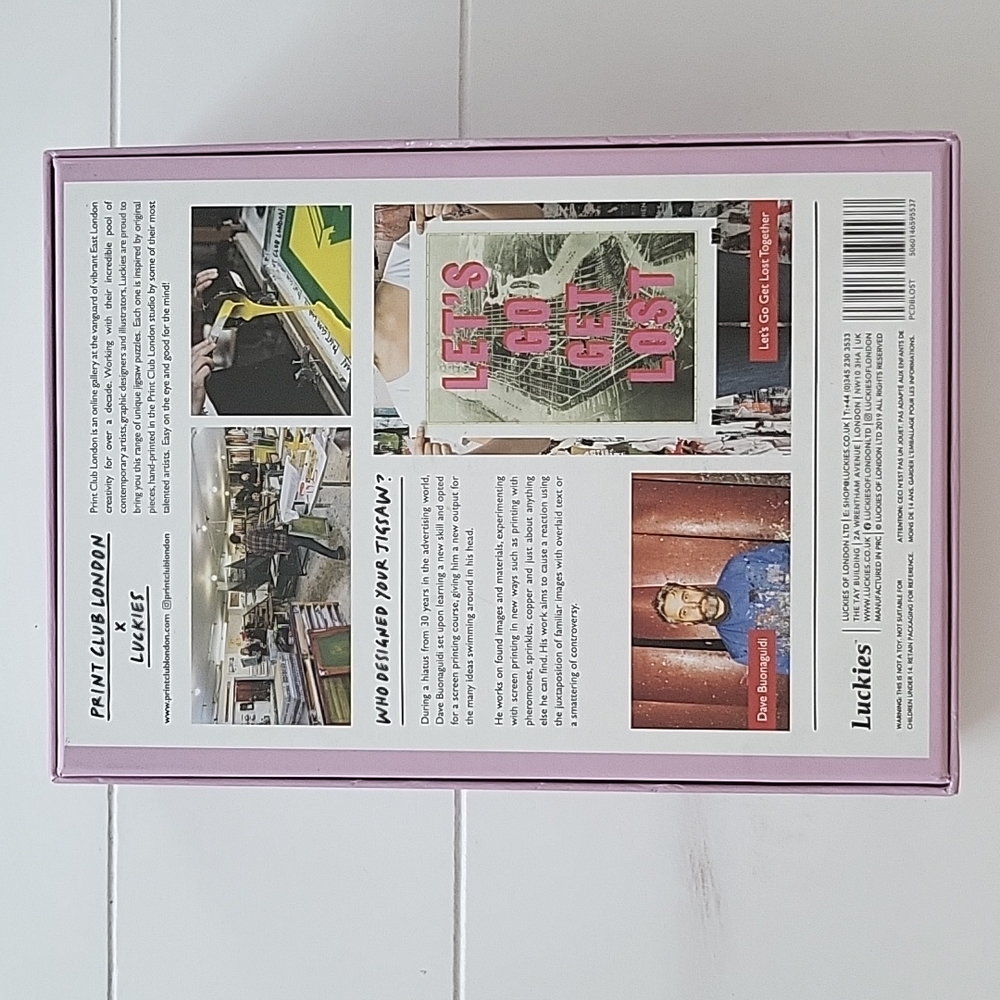Dave Buonaguioi Puzzle- New York - Picture 2 of 4